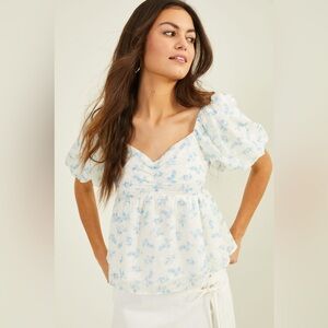 Altar’d State Alena Babydoll Top